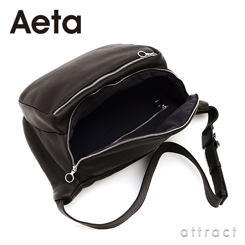 Aeta アエタ DEER LEATHER WAIST POUCH レザーウエストポーチ DA12 M ...