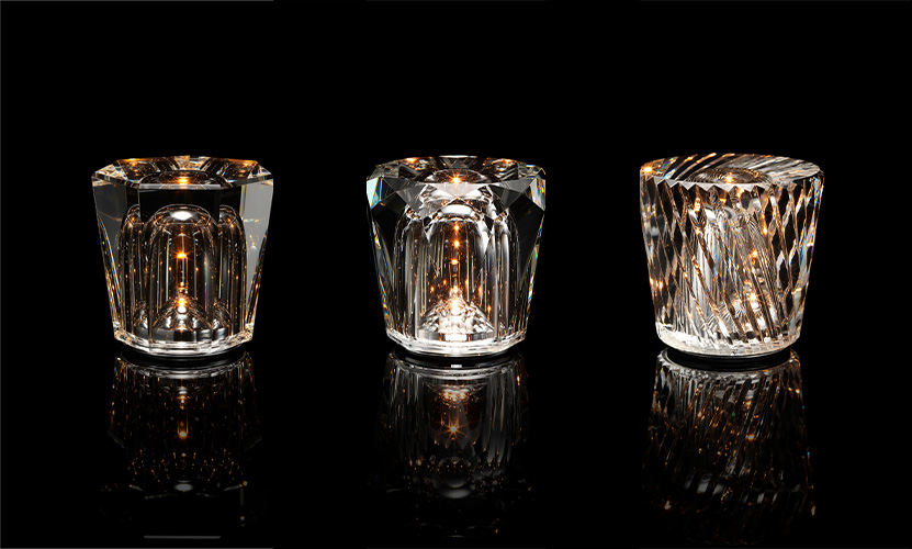 Ambientec アンビエンテック Xtal クリスタル コードレス LED テーブルランプ Ambientec アンビエンテック Xtal クリスタル コードレス LED テーブルランプ