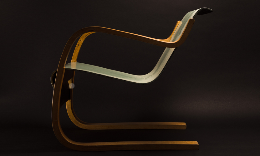 Artek アルテック 42 Armchair 42 アームチェア ラウンジチェア カラー：2色 デザイン：アルヴァ・アアルト