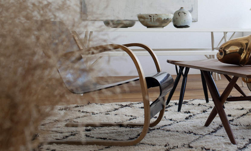 Artek アルテック 42 Armchair 42 アームチェア ラウンジチェア カラー：2色 デザイン：アルヴァ・アアルト