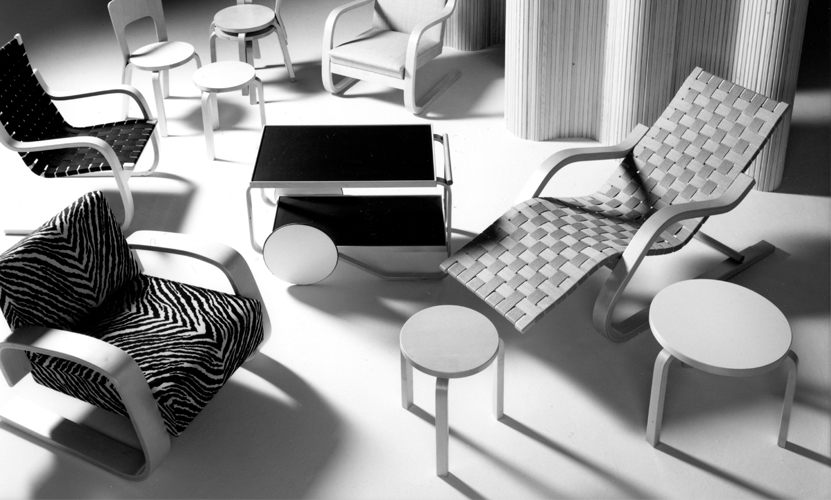 Artek アルテック 43 Lounge Chair 43 ラウンジチェア バーチ ナチュラル ウェビングテープ:6色 デザイン:アルヴァ・アアルト Artek アルテック 43 Lounge Chair 43 ラウンジチェア バーチ ナチュラル ウェビングテープ:6色 デザイン:アルヴァ・アアルト