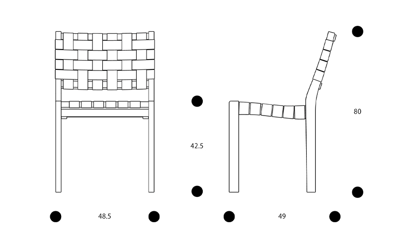 Artek アルテック 611 CHAIR 611チェア スタッキングチェア バーチ ブラックラッカー ウェビングテープ:3色 デザイン:アルヴァ・アアルト Artek アルテック 611 CHAIR 611チェア スタッキングチェア バーチ ブラックラッカー ウェビングテープ:3色 デザイン:アルヴァ・アアルト