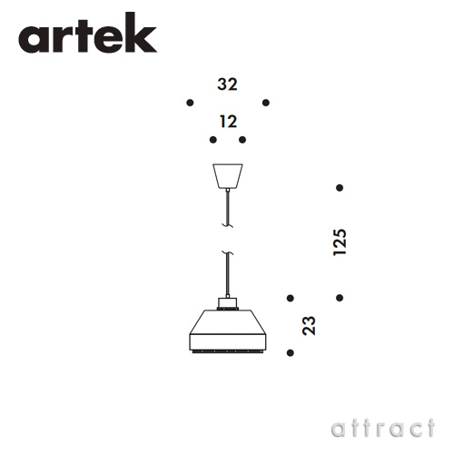 Artek アルテック AMA500 PENDANT LAMP ペンダントランプ カラー：ホワイト デザイン：アイノ・アアルト