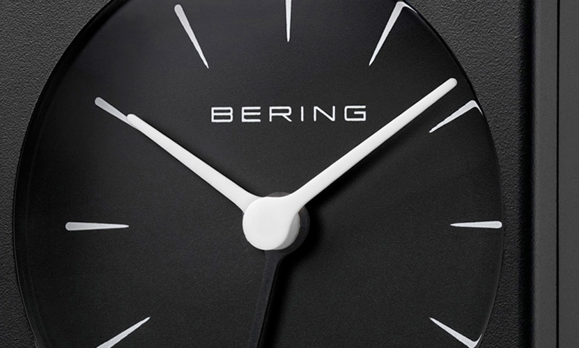 BERING ベーリング Table Clock テーブルクロック 置時計 W65mm カラー:2色 BERING ベーリング Table Clock テーブルクロック 置時計 W65mm カラー:2色