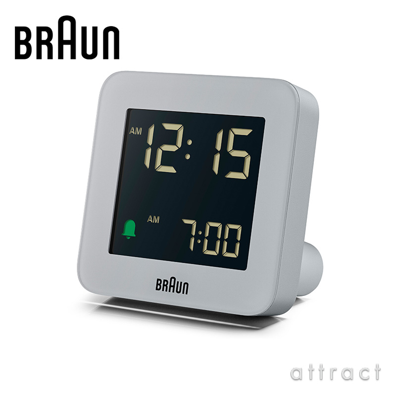 数量限定グレーカラー】BRAUN ブラウン 100周年記念 アラームクロック 数量限定グレーカラー】BRAUN ブラウン 100周年記念 アラームクロック
