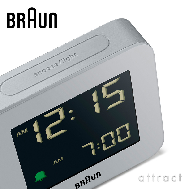 数量限定グレーカラー】BRAUN ブラウン 100周年記念 アラームクロック 数量限定グレーカラー】BRAUN ブラウン 100周年記念 アラームクロック
