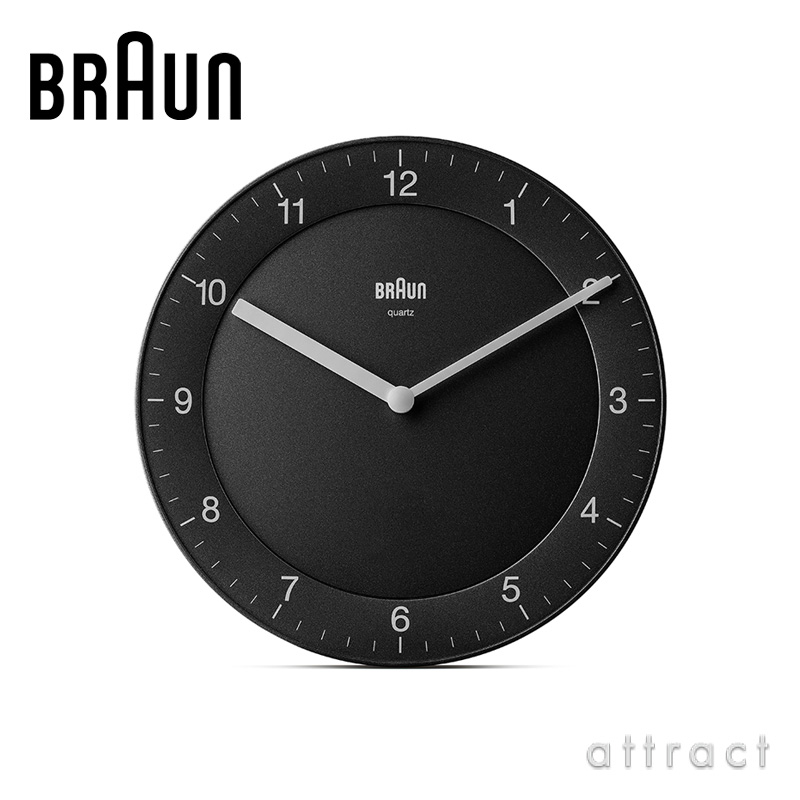 BRAUN ブラウン Wall Clock ウォールクロック 壁掛け時計 BC06 カラー 