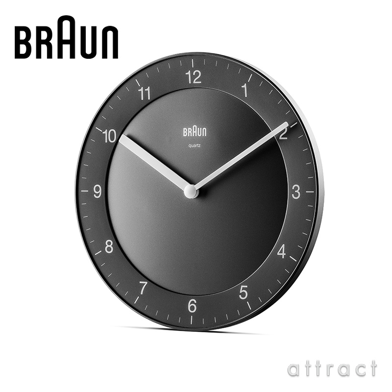 BRAUN ブラウン Wall Clock ウォールクロック BC06 カラー：2色 デザイン：デートリッヒ・ルブス