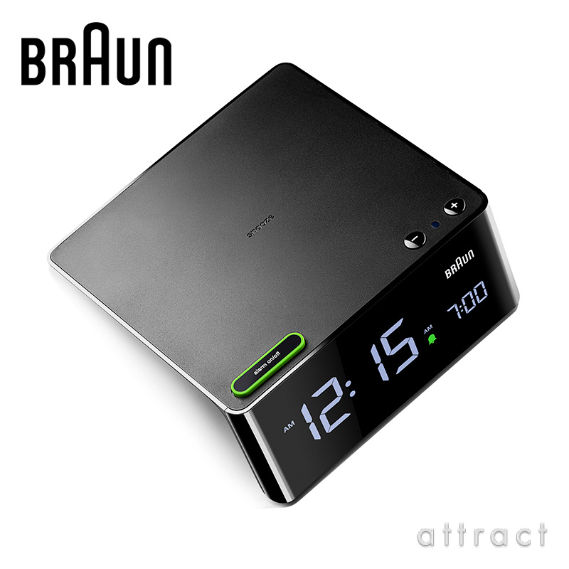 BRAUN ブラウン Digital Alarm Clock ウルトラスリムデジタルアラーム 