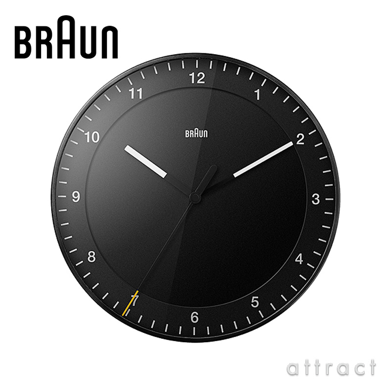 BRAUN ブラウン Wall Clock ウォールクロック BC17 カラー：2色 デザイン：デートリッヒ・ルブス