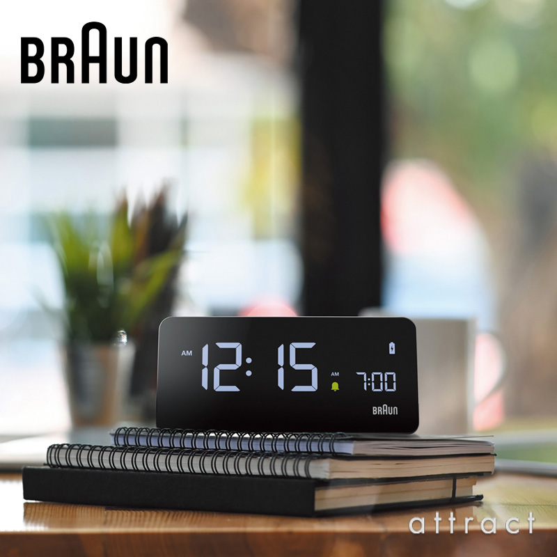 BRAUN ブラウン Wireless Charging Digital Alarm Clock ワイヤレス充電アラームクロック BC21 置