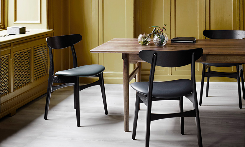 Carl Hansen & Son カールハンセン&サン CH30 アームレスチェア オーク (オイルフィニッシュ) 座:レザー(Thor ) デザイン:ハンス・J・ウェグナー Carl Hansen & Son カールハンセン&サン CH30 アームレスチェア オーク (オイルフィニッシュ) 座:レザー(Thor ) デザイン:ハンス・J・ウェグナー