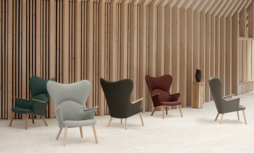 Carl Hansen & Son カールハンセン&サン CH78 ラウンジチェア ママ ベアチェア オーク オイルフィニッシュ 限定ファブリック:Passion パッション 5色 ネックピローセット デザイン:ハンス・J・ウェグナー Carl Hansen & Son カールハンセン&サン CH78 ラウンジチェア ママ ベアチェア オーク オイルフィニッシュ 限定ファブリック:Passion パッション 5色 ネックピローセット デザイン:ハンス・J・ウェグナー