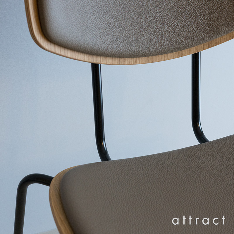 Carl Hansen & Son カールハンセン＆サン VLA26P オーク（オイルフィニッシュ） VEGA CHAIR ヴェガチェア レザー：Loke デザイン：ヴィルヘルム・ラウリッツェン