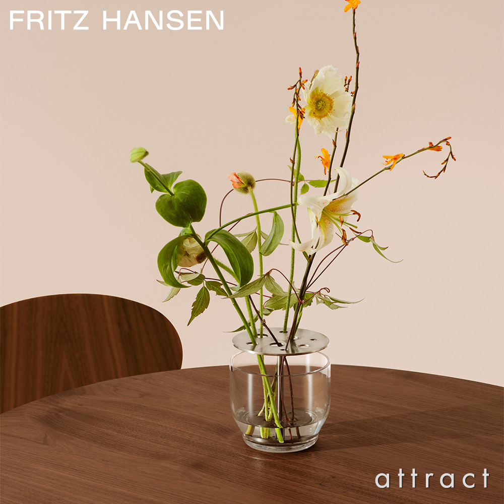 FRITZ HANSEN フリッツ・ハンセン IKEBANA VASE SMALL イケバナ ベース スモール 花器 カラー：2色  デザイン：ハイメ・アジョン attract official site