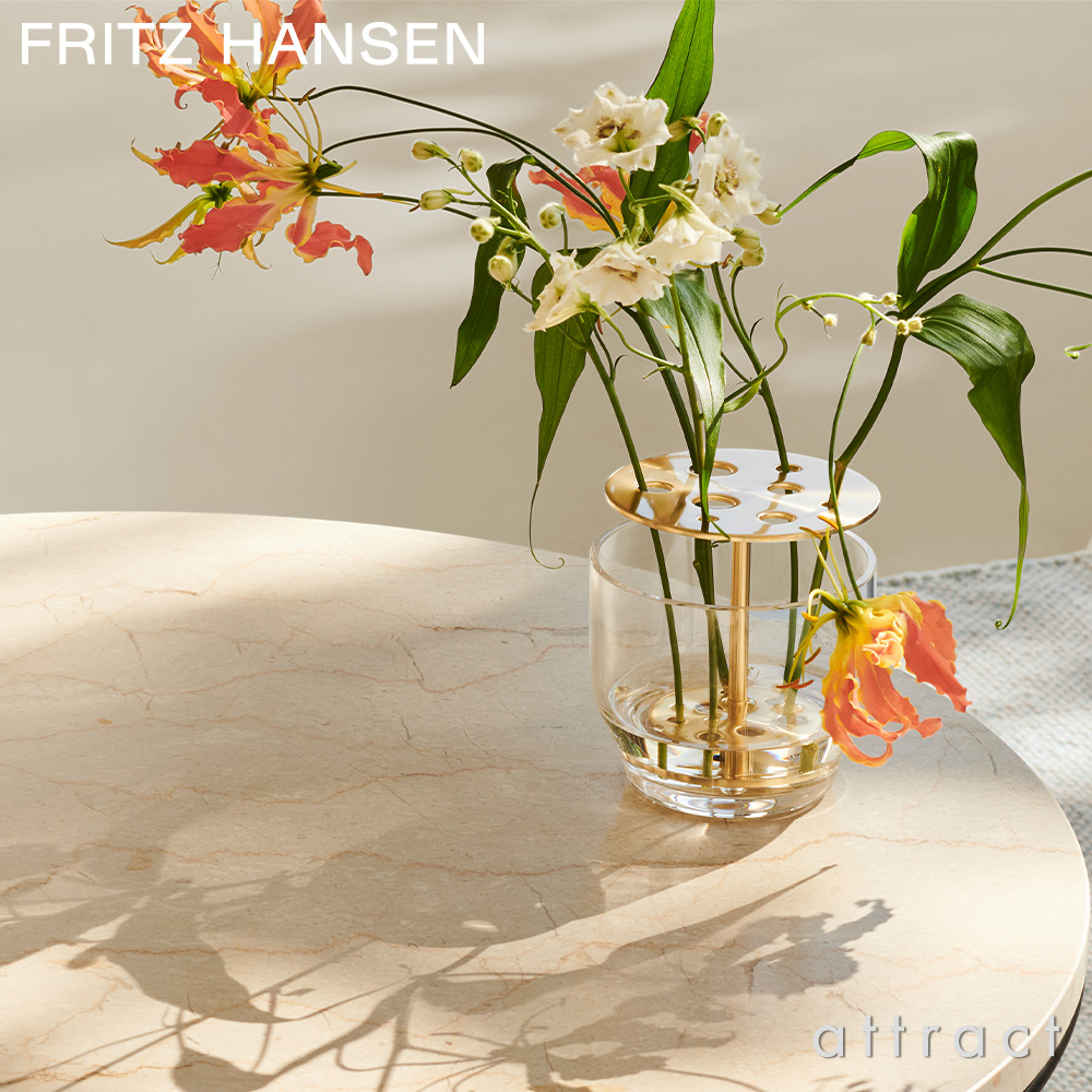 FRITZ HANSEN フリッツ・ハンセン IKEBANA VASE SMALL イケバナ ベース スモール 花器 カラー：2色  デザイン：ハイメ・アジョン attract official site