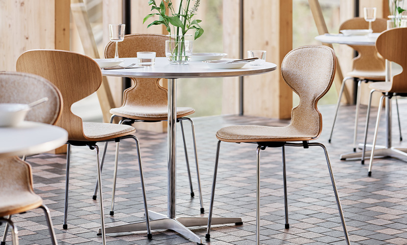 FRITZ HANSEN フリッツ・ハンセン ANT アリンコチェア 3101 チェア フロントパディング 4本脚 FRITZ HANSEN フリッツ・ハンセン ANT アリンコチェア 3101 チェア フロントパディング 4本脚