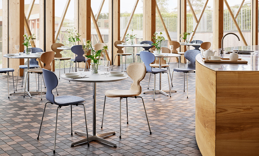 FRITZ HANSEN フリッツ・ハンセン ANT アリンコチェア 3101 チェア フロントパディング 4本脚 FRITZ HANSEN フリッツ・ハンセン ANT アリンコチェア 3101 チェア フロントパディング 4本脚