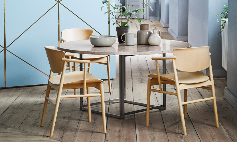 FRITZ HANSEN フリッツ・ハンセン N01 エヌゼロワン アームチェア 無垢 