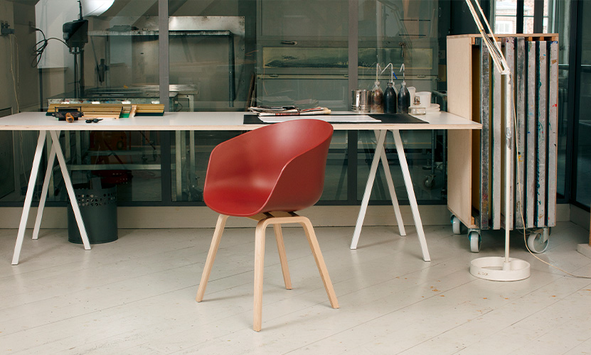 HAY ヘイ About A Chair アバウト ア チェア AAC 22 アームチェア カラー:6色 ベース:オーク(クリアラッカー仕上げ) デザイン:ヒー・ウェリング HAY ヘイ About A Chair アバウト ア チェア AAC 22 アームチェア カラー:6色 ベース:オーク(クリアラッカー仕上げ) デザイン:ヒー・ウェリング