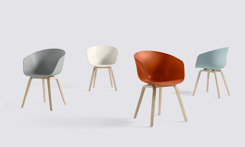 HAY ヘイ About A Chair アバウト ア チェア AAC 22 アームチェア カラー:6色 ベース:オーク(クリアラッカー仕上げ) デザイン:ヒー・ウェリング HAY ヘイ About A Chair アバウト ア チェア AAC 22 アームチェア カラー:6色 ベース:オーク(クリアラッカー仕上げ) デザイン:ヒー・ウェリング