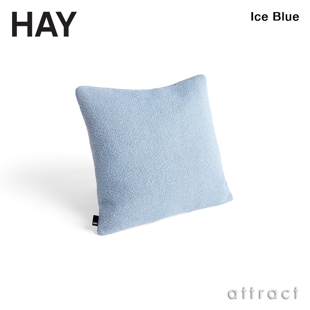 Texture Cushion（W50×H50cm） アイスブルー