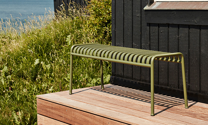 HAY ヘイ Palissade パリサード Bench ベンチ カラー:4色 デザイン:ロナン&エルワン・ブルレック HAY ヘイ Palissade パリサード Bench ベンチ カラー:4色 デザイン:ロナン&エルワン・ブルレック