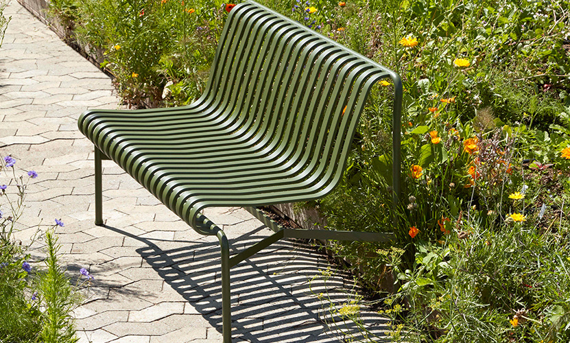 HAY ヘイ Palissade パリサード Dining Bench ダイニング ベンチ カラー:4色 デザイン:ロナン&エルワン・ブルレック HAY ヘイ Palissade パリサード Dining Bench ダイニング ベンチ カラー:4色 デザイン:ロナン&エルワン・ブルレック
