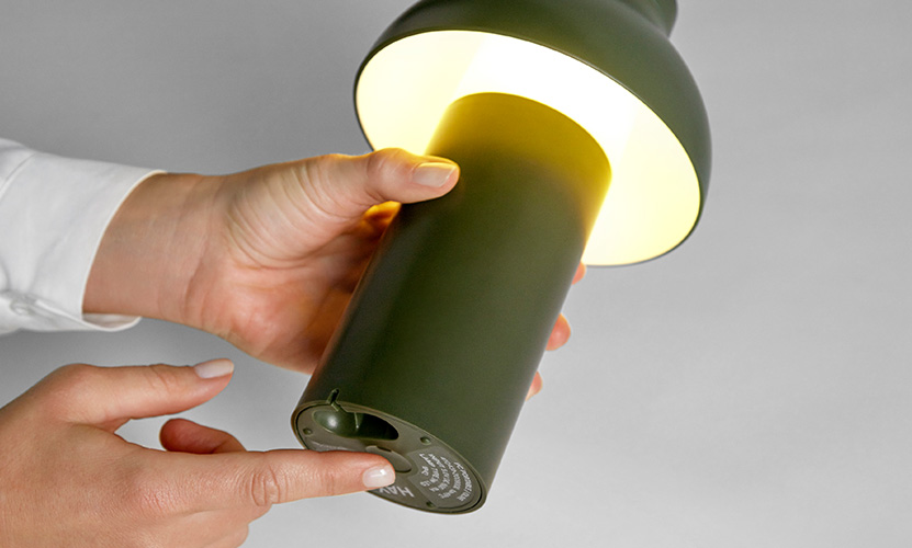 HAY ヘイ PC Portable PC ポータブル LED ランプ 充電式 カラー：8色 デザイン：ピエール・シャルパン