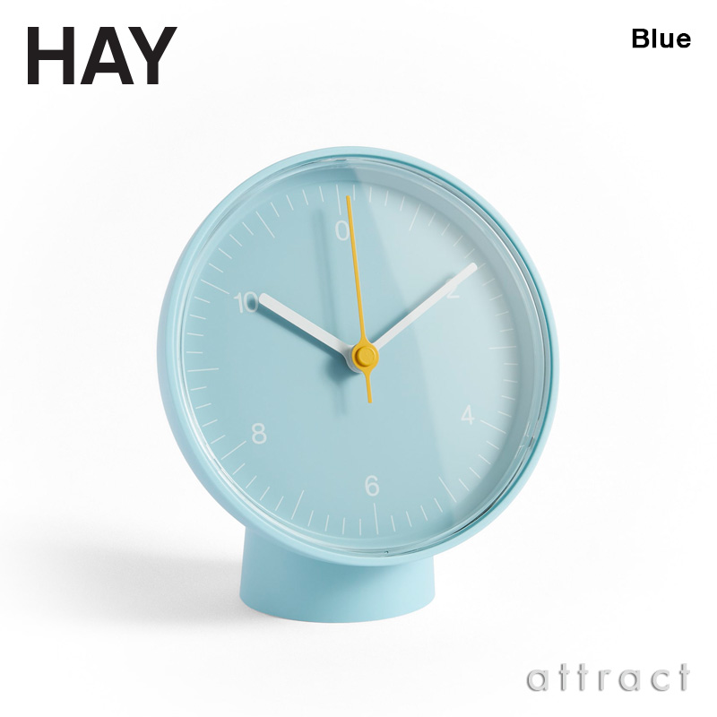 HAY ヘイ Table Clock テーブルクロック Φ13cm 壁掛け時計 置き時計 カラー：4色 デザイン：ジャスパー・モリソン