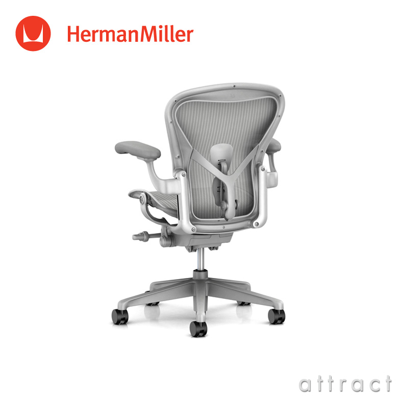 Herman Miller ハーマンミラー Aeron Chair アーロンチェア リ 販売済み アーロンチェア リマスタード Miller 【しん坊さん専用】Herman デスクチェア