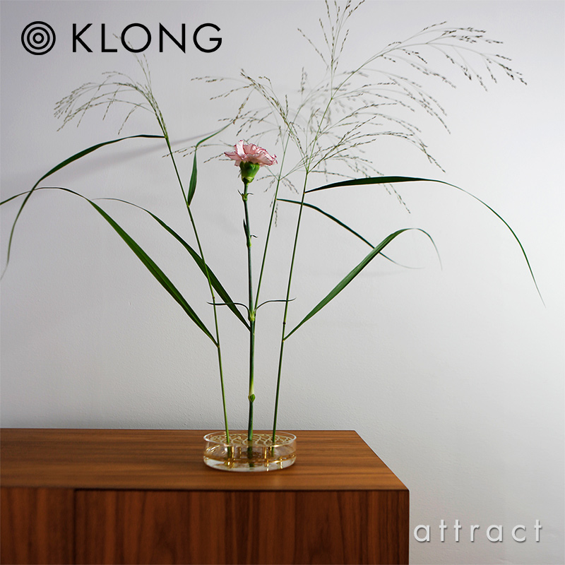 KLONG クロング ANG VASE Pond ポンド Ø12.5cm フラワーベース 花器 カラー：2色 デザイン：エヴァ・シルト