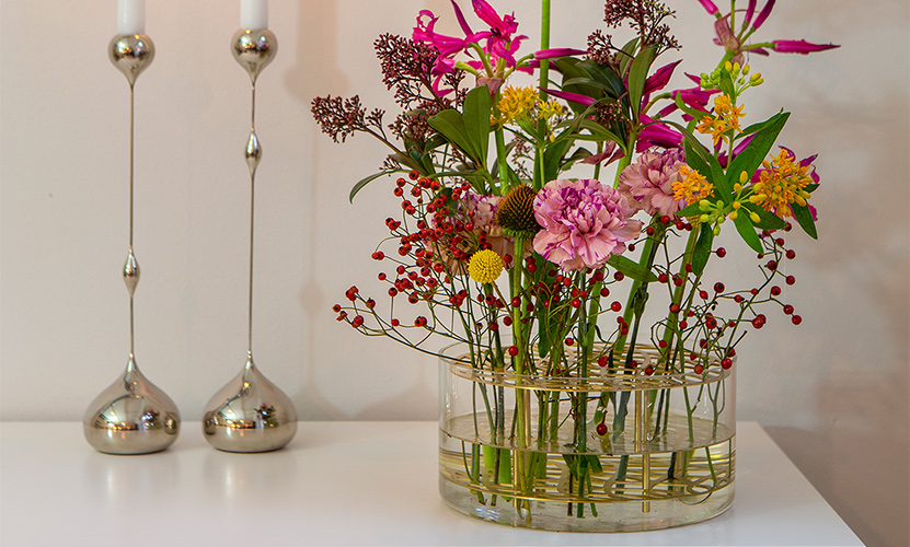 KLONG クロング ANG VASE Mega メガ Ø40cm フラワーベース 花器 カラー:ブラス デザイン:エヴァ・シルト KLONG クロング ANG VASE Mega メガ Ø40cm フラワーベース 花器 カラー:ブラス デザイン:エヴァ・シルト