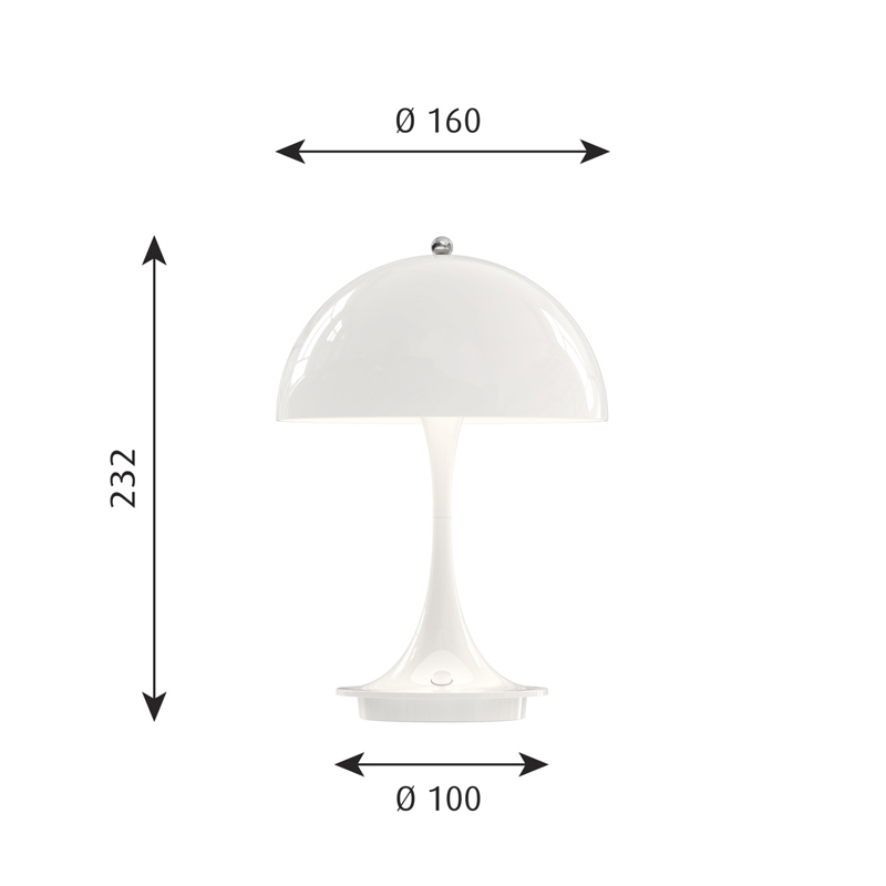 Louis Poulsen ルイスポールセン Panthella 160 Portable パンテラ 160