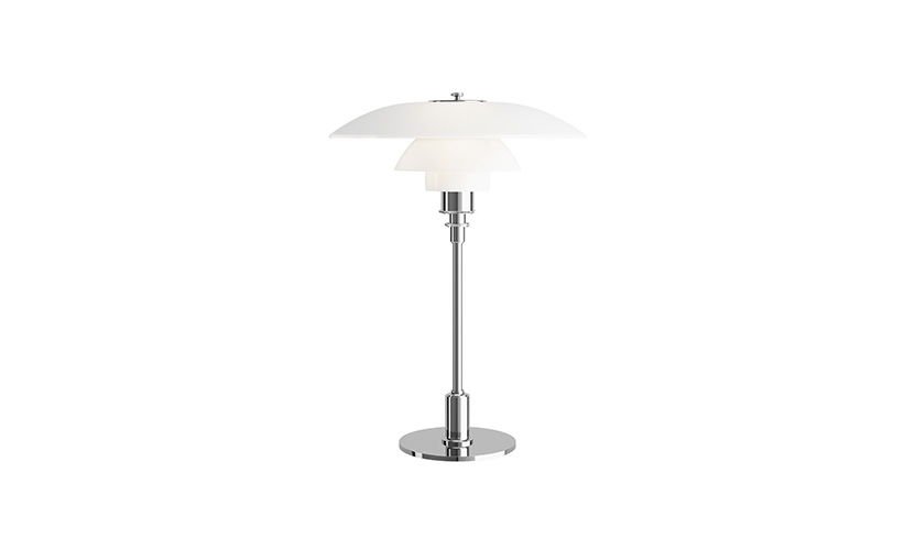 Louis Poulsen ルイスポールセン PH 3 1/2-2 1/2 Table テーブルランプ スタンドライト Φ330mm 真鍮メタライズド LED デザイナーズ照明・間接照明 カラー:シルバー デザイン:ポール・ヘニングセン Louis Poulsen ルイスポールセン PH 3 1/2-2 1/2 Table テーブルランプ スタンドライト Φ330mm 真鍮メタライズド LED デザイナーズ照明・間接照明 カラー:シルバー デザイン:ポール・ヘニングセン