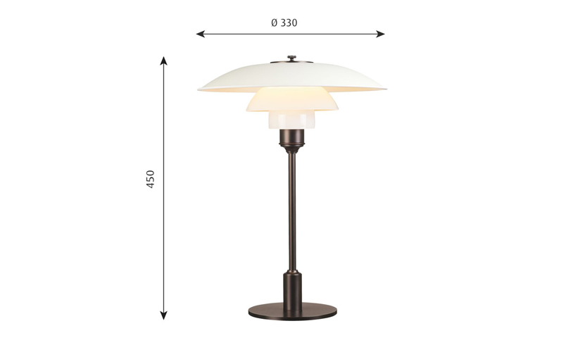 Louis Poulsen ルイスポールセン PH 3 1/2-2 1/2 Table テーブルランプ