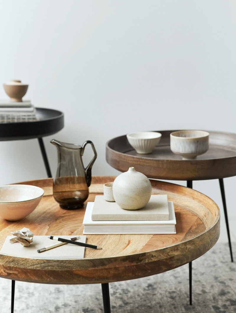 mater メーター Bowl Table ボウルテーブル サイズ：Medium ミディアム Φ46cm カラー：4色 デザイン：アユシュ・カスリウォル