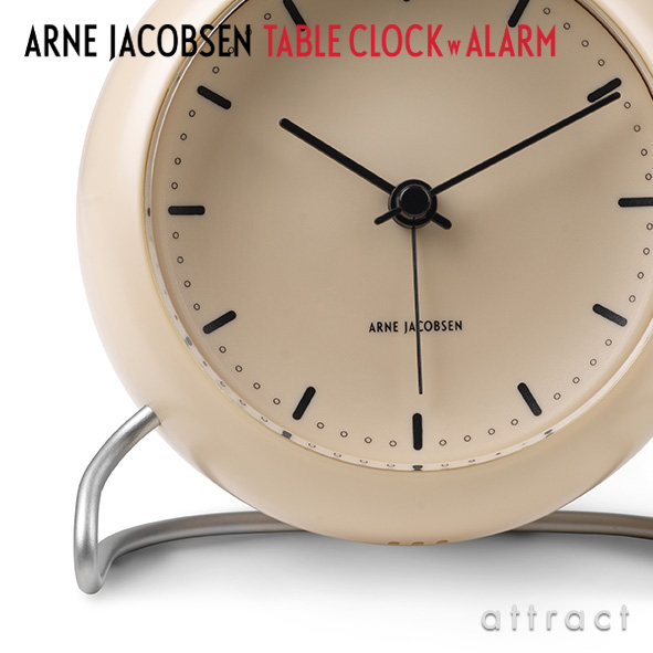 Arne Jacobsen アルネ・ヤコブセン TABLE CLOCK テーブルクロック CITY 
