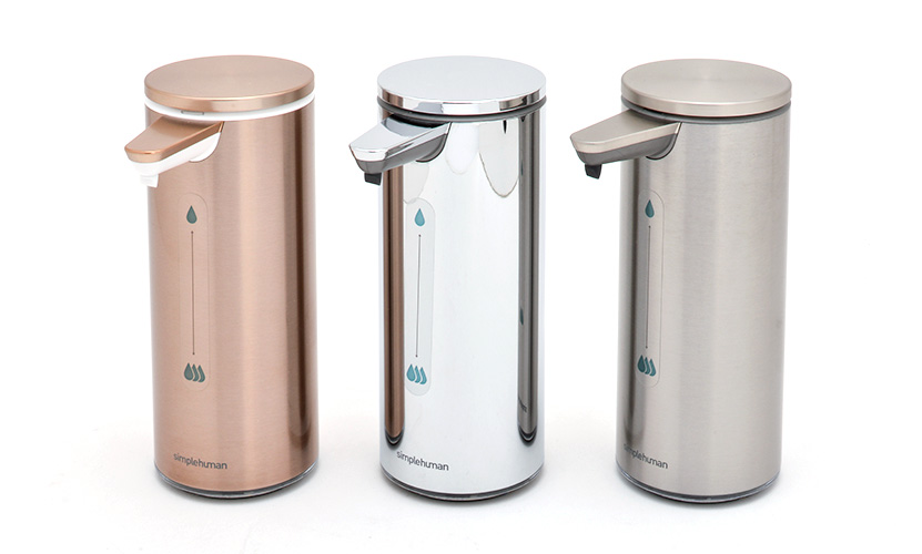 simplehuman シンプルヒューマン 充電式センサーポンプ ソープディスペンサー 容量:266ml simplehuman シンプルヒューマン 充電式センサーポンプ ソープディスペンサー 容量:266ml