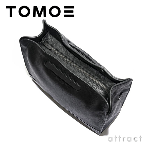 TOMOE トモエ BOLD TO ボールド TO トートバッグ ショルダーバッグ B4サイズ対応 ショルダーストラップ付・ブラック