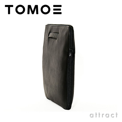 TOMOE トモエ SLIM EX スリム EX ブリーフケース スリム クラッチバッグ iPad Pro A4サイズ対応 ブラック