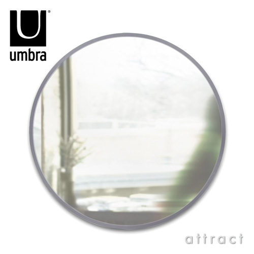 umbra アンブラ HUB MIRROR ハブ ミラー Lサイズ Φ94cm ウォールミラー 壁掛け 鏡 カラー：2色 デザイン：ポール・ローワン