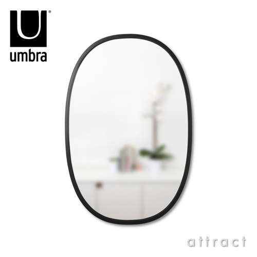 HUB OVAL MIRROR ハブ オーバルミラー W61cm ブラック