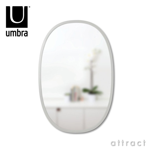 HUB OVAL MIRROR ハブ オーバルミラー W61cm グレー