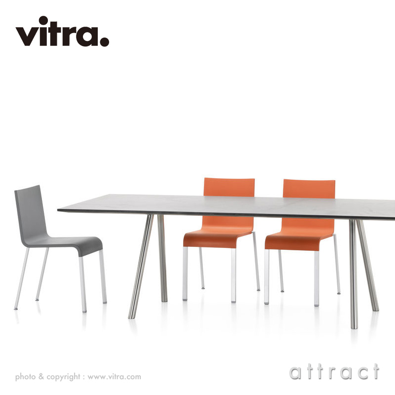 Vitra ヴィトラ .03 ゼロスリー シートカラー：7色 ベースカラー：クローム仕上げ スタッキング対応 デザイン：マールテン・ヴァン・セーヴェレン