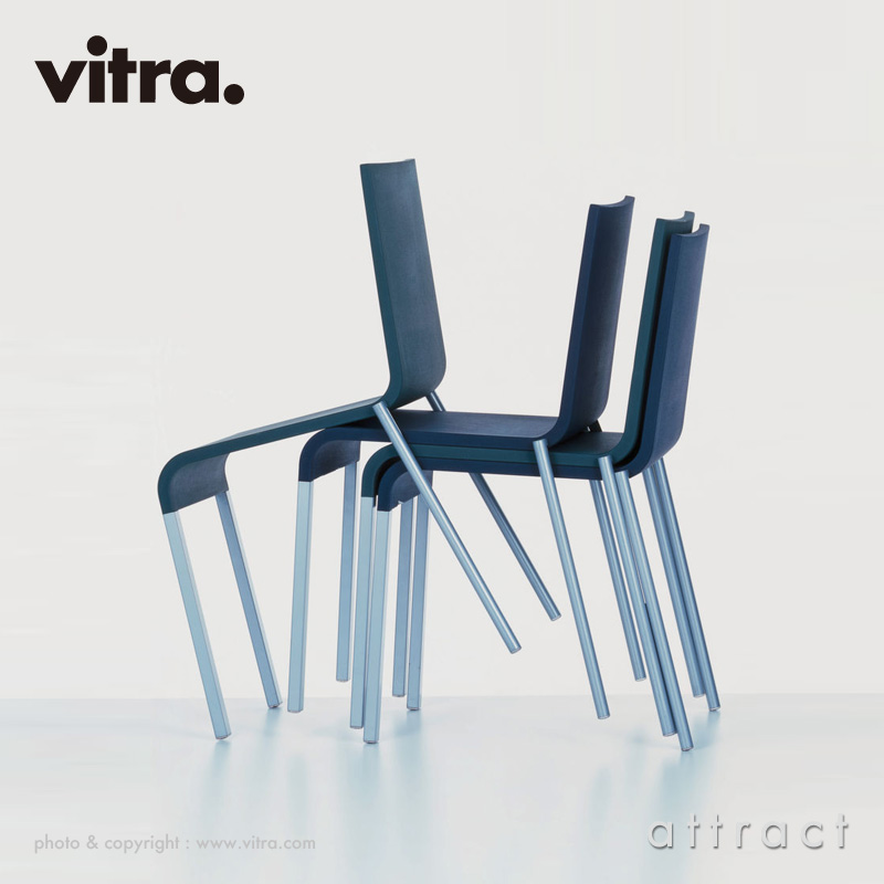 Vitra ヴィトラ .03 ゼロスリー シートカラー：7色 ベースカラー：2色 パウダーコート仕上げ スタッキング対応 デザイン：マールテン・ヴァン・セーヴェレン