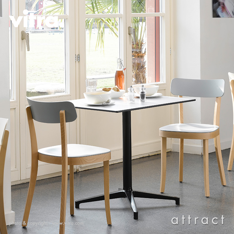 Vitra ヴィトラ Bistro Table ビストロ テーブル アウトドア テーブル 屋外 角型 カラー：2色 デザイン：ロナン&エルワン・ブルレック