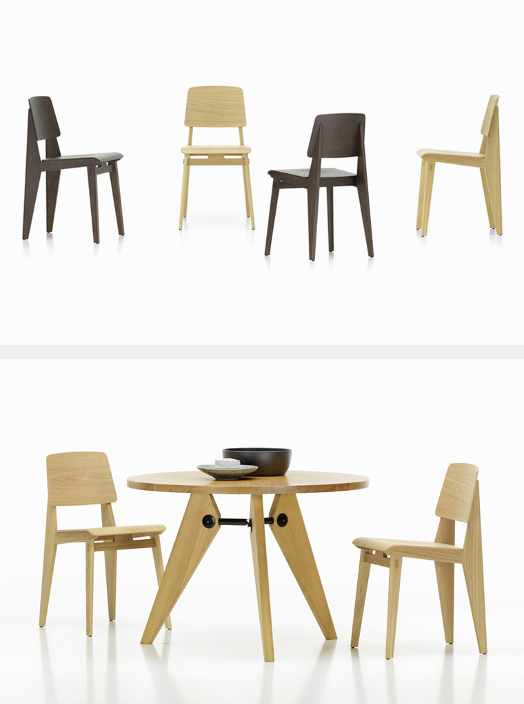 Vitra ヴィトラ Chaise Tout Bois シェーズ トゥ ボワ オーク スタンダード チェア ダイニング 椅子 カラー:2色 デザイン:Jean Prouve ジャン・プルーヴェ Vitra ヴィトラ Chaise Tout Bois シェーズ トゥ ボワ オーク スタンダード チェア ダイニング 椅子 カラー:2色 デザイン:Jean Prouve ジャン・プルーヴェ