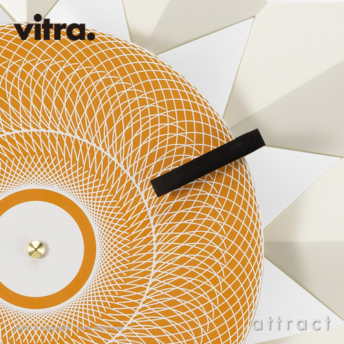 Vitra ヴィトラ Diamond Markers Clock ダイヤモンド マーカー クロック Wall Clock ウォールクロック 掛け時計 Φ335mm カラー：ホワイト デザイン：ジョージ・ネルソン