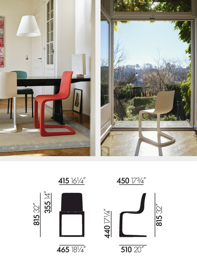 Vitra ヴィトラ EVO-C エボック エヴォック キャンチレバー チェア カラー:4色 デザイン:ジャスパー・モリソン Vitra ヴィトラ EVO-C エボック エヴォック キャンチレバー チェア カラー:4色 デザイン:ジャスパー・モリソン